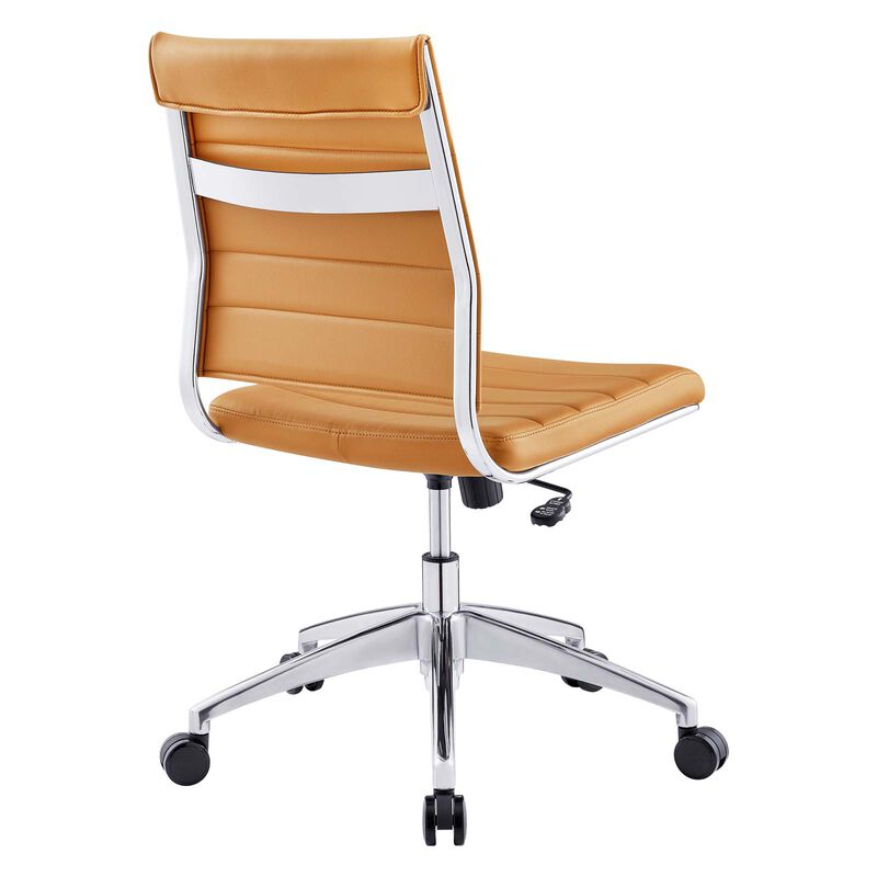 Modway Furniture - Jive Armless Mid Back Office Chair Gray image number 4