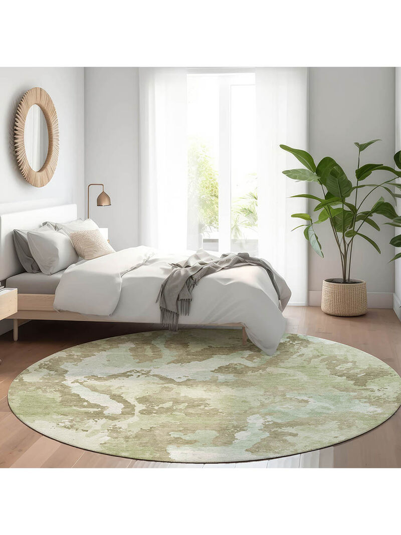 Kochi KC9 Aloe 8' Round Rug