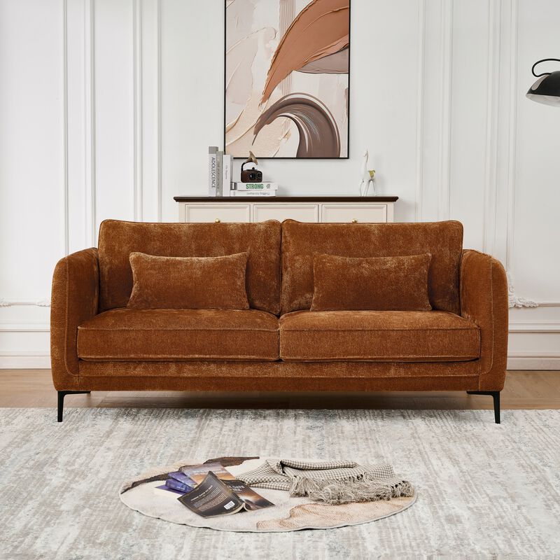 Mogfep Chenille 3-Seater Sofa image number 1