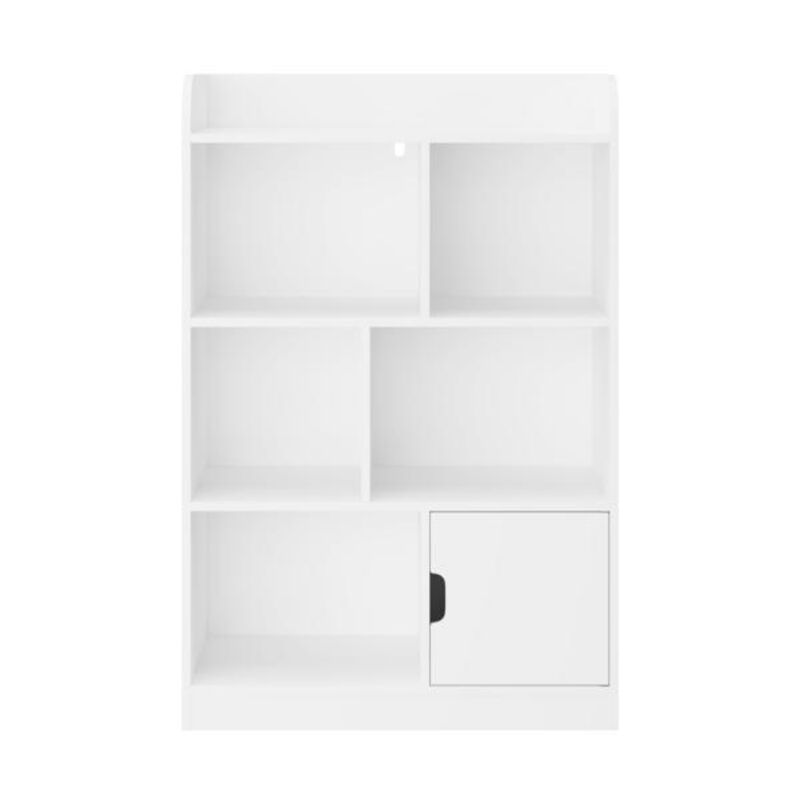 Kids Bookshelf with 6 Compartments for Bedroom or Playroom Storage