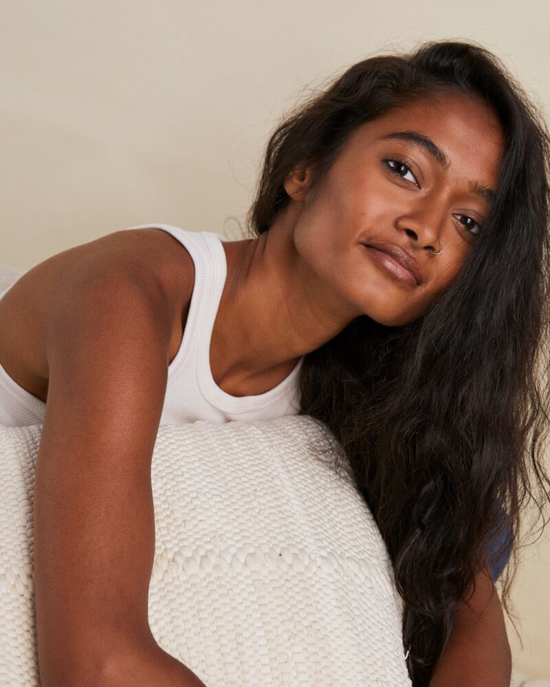 Chindi Lumbar Pillow Cover 14" x 24"