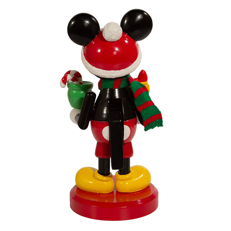 10" Disney© Mickey Mouse With Present Nutcracker