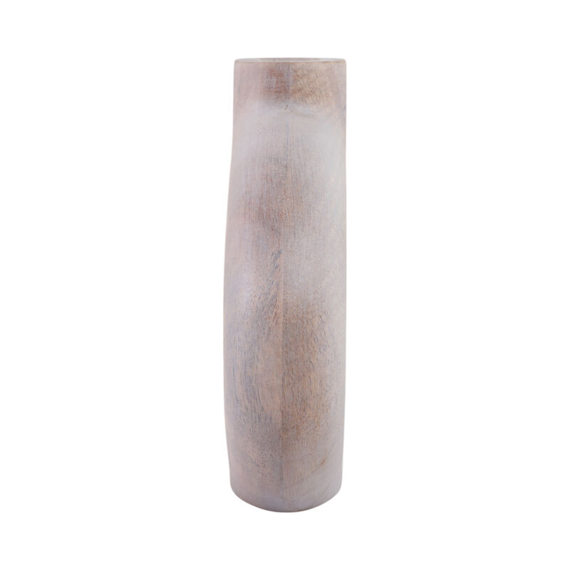 10x7" Cut-out Wood Vase image number 2