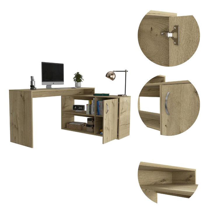 Boston Desk - Light Oak