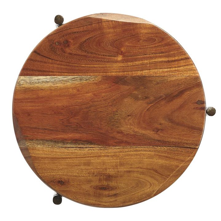 Butler Specialty Brisbane Live Edge Side Table, Multi-Color