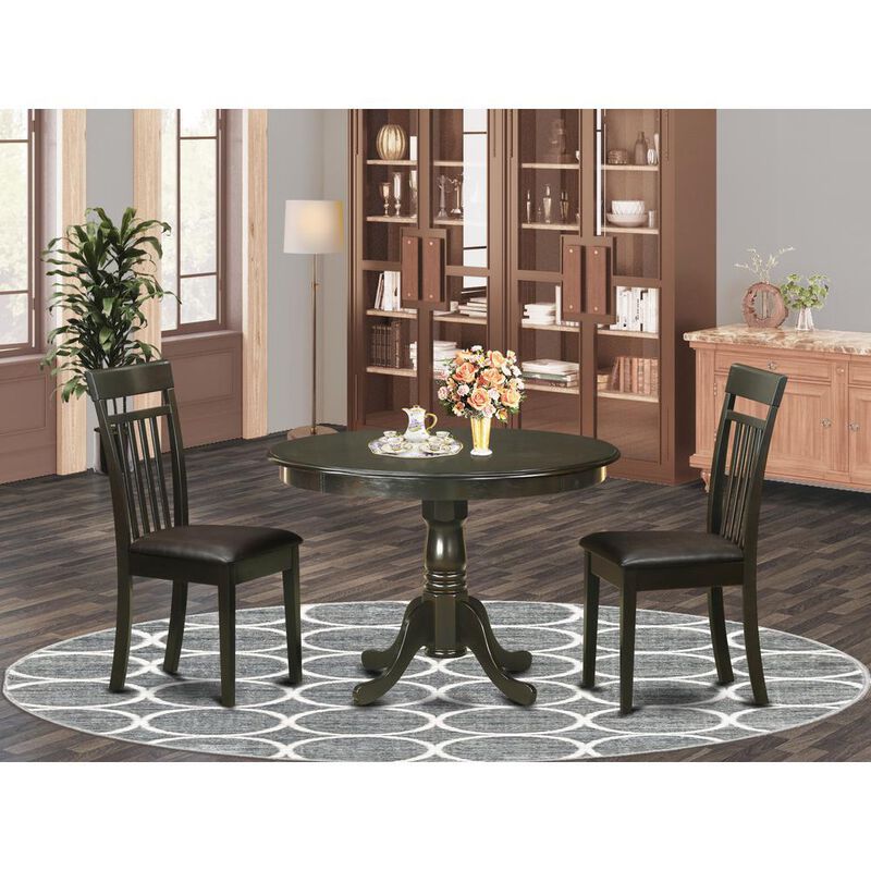 3 Pc Kitchen Table set-Table and 2 Dinette Chairs.