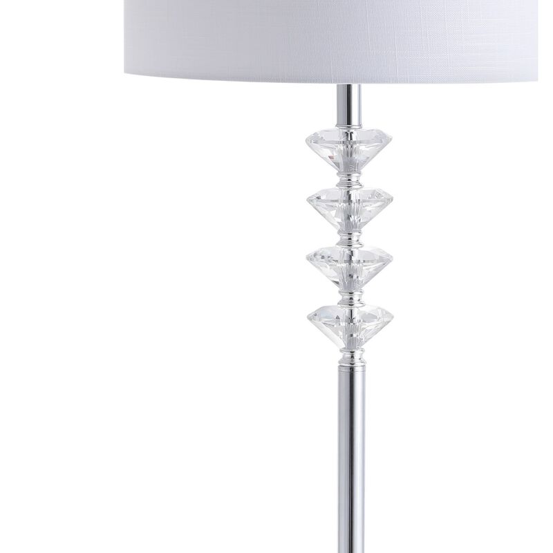Mia Crystal/Metal LED Floor Lamp