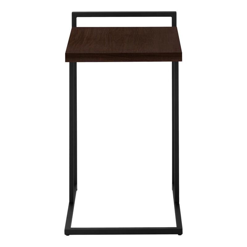 Accent Table, C-shaped, End, Side, Snack, Living Room, Bedroom
