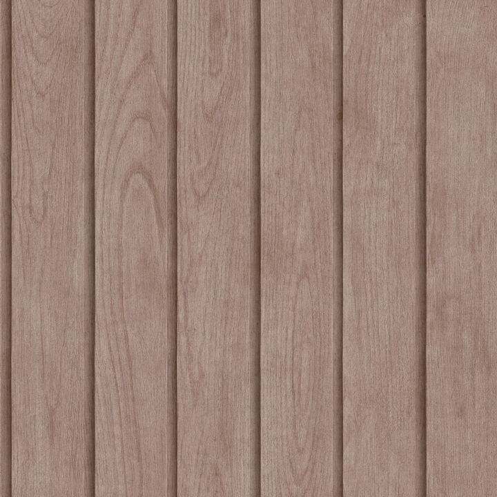 Luxe Wood Slats Maple Wallpaper