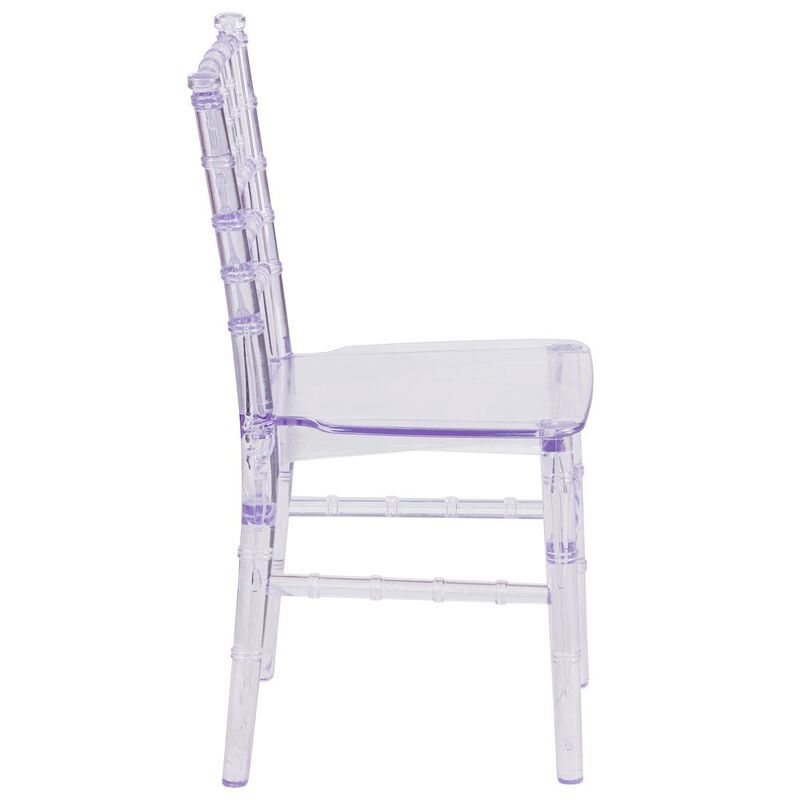 Flash Furniture Child's Crystal Resin Party and Event Chiavari Chair for & Residential Use image number 5