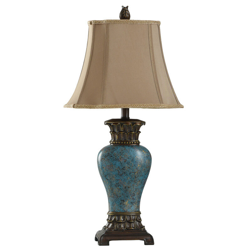 Antique Blue Classic Lamp