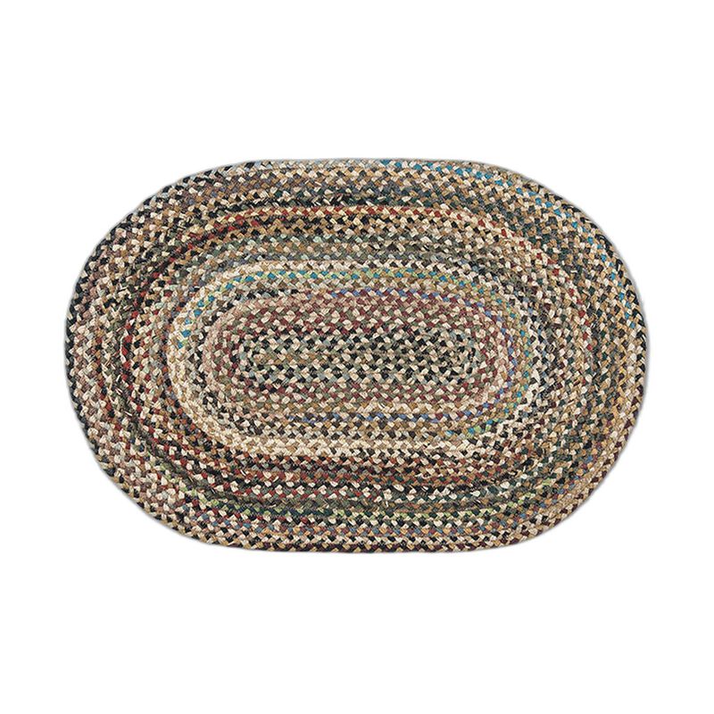 Earth Rugs C-999 Random Oval Braided Rug 20 X 30 image number 0