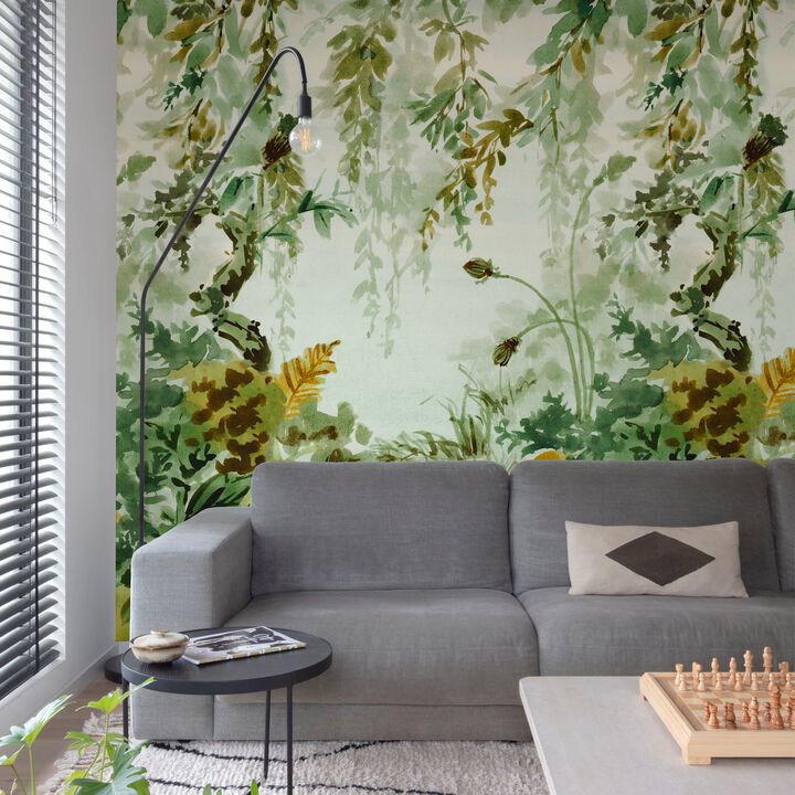 Orom II Photographic All-over Print Green Mural A52201