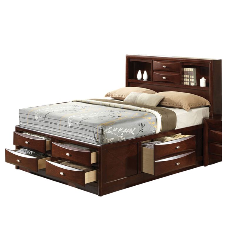 Bedroom Set, 3 Piece Set with 2 Nightstands image number 4