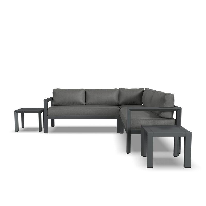 Grayton 5-Seat Sectional with End Tables