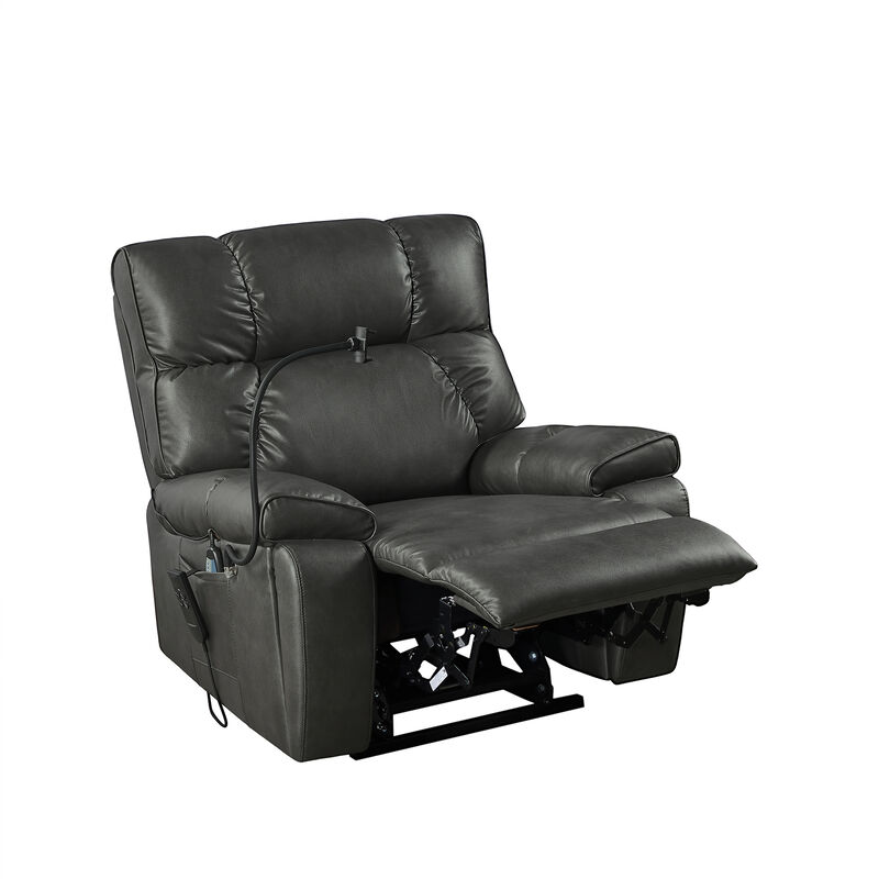 Streamdale Electric Power Lift Recliner Chair with Massage, Heat & Phone Holder