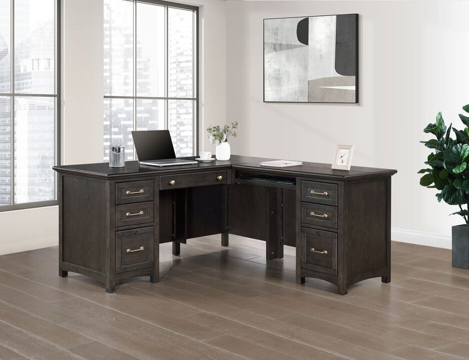 Addison 66" Desk with 45" Return