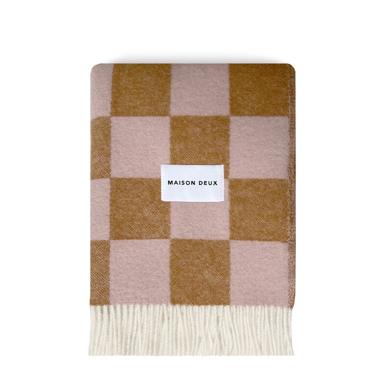 Blanket CHECKERBOARD 4.25 x 6.5ft image number 0