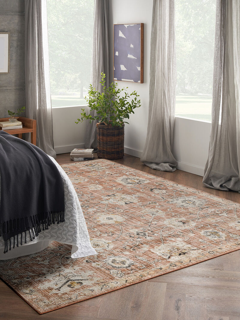 Oushak Home OUS01 Rust 8' x 9'10" Rug image number 6