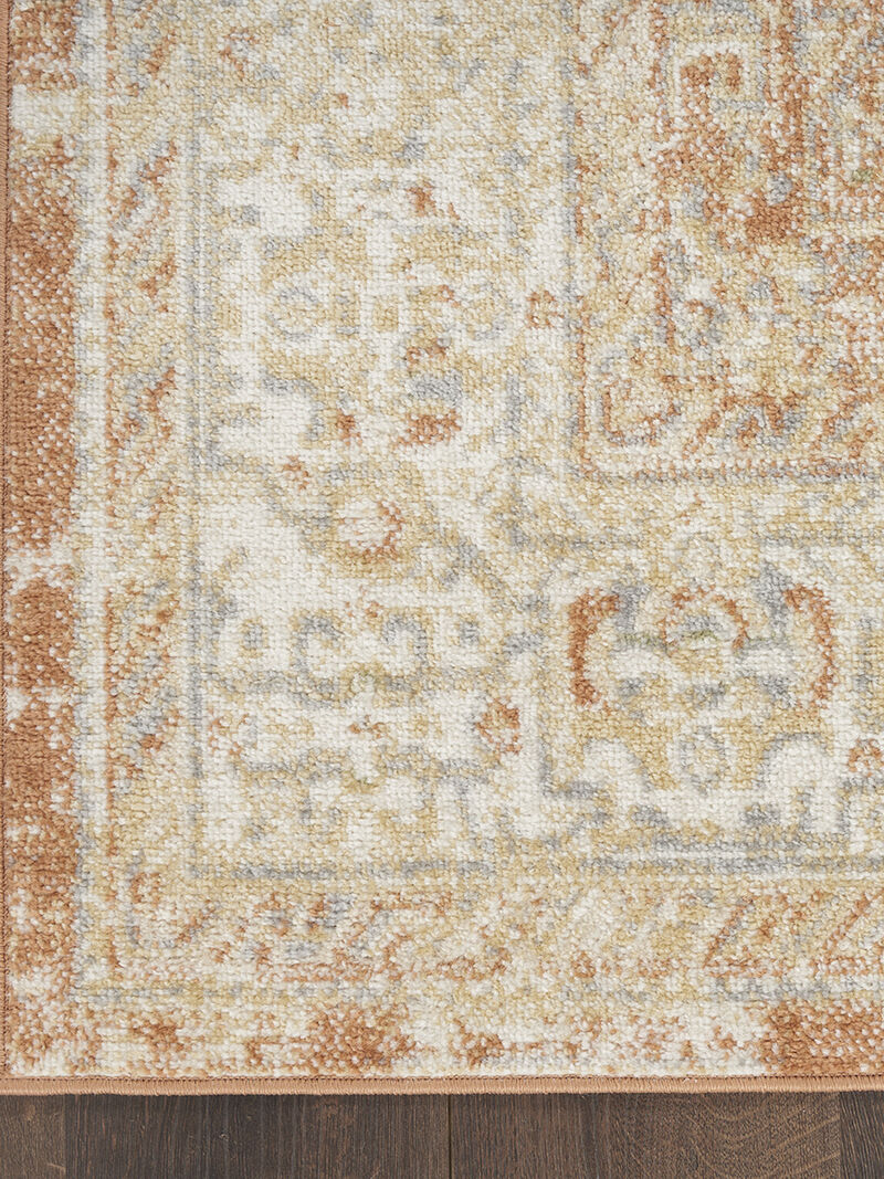 Nourison Essentials Persian NRE07 Beige/Rust 2'2" x 14 Rug