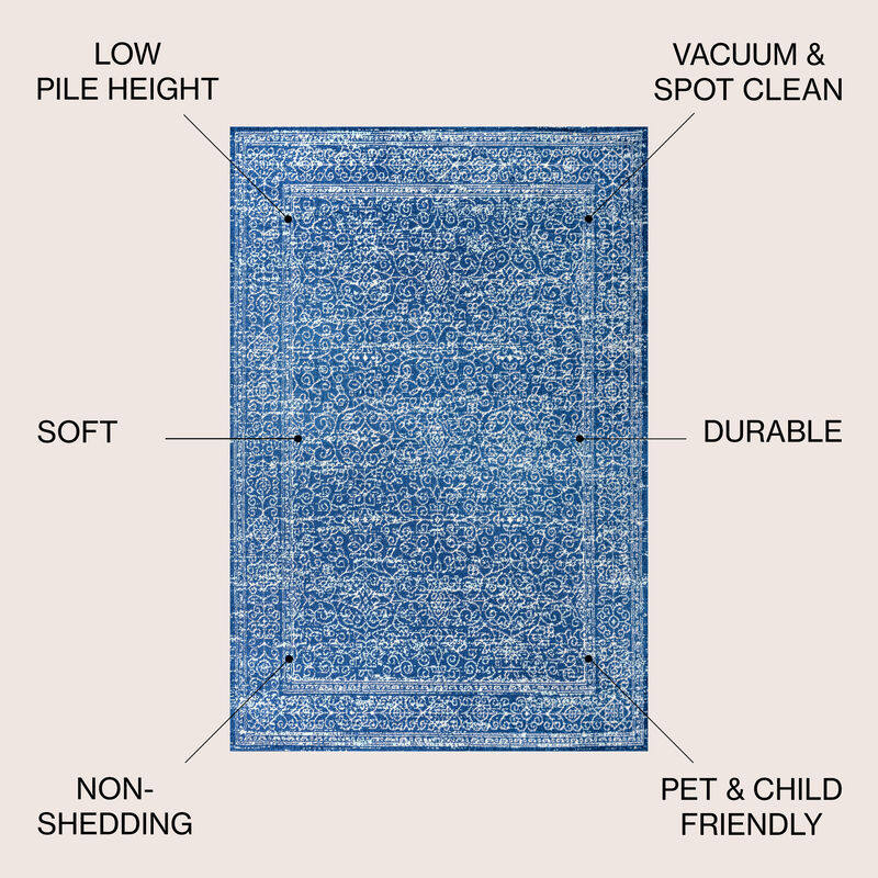 Azul Filigree Area Rug