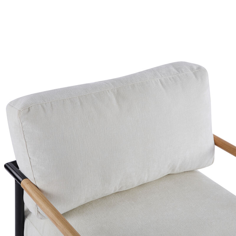 Merax Modern Accent Chair with Plush Cushion