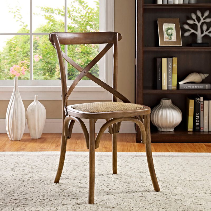 Gear Dining Side Chair-Benzara image number 3