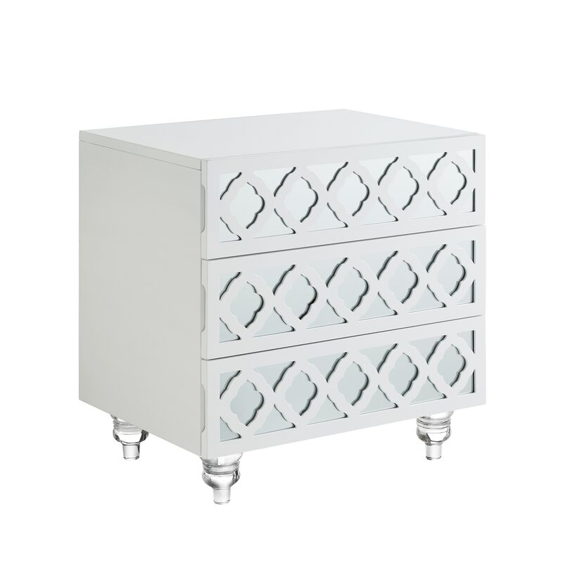 Inspired Home Gina  Side Table/Accent Table/Nightstand