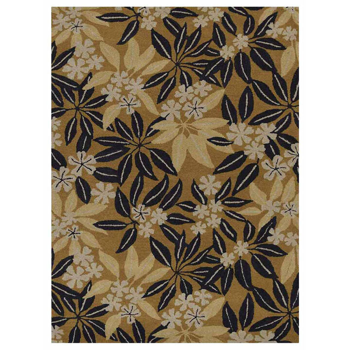 RUGSOTIC CARPETS HAND TUFTED WOOL ECO-FRIENDLY AREA RUGS  - Rectangle Shape, Size, Floral Modern Design, High Pile Thick Handmade Anti Skid Area Rugs for Living Room, Bed Room (K00651)