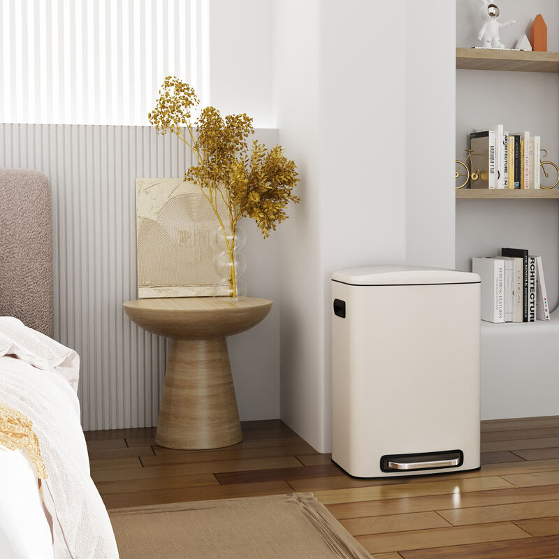 Streamdale 13 Gal. Stainless Step-On Trash image number 3