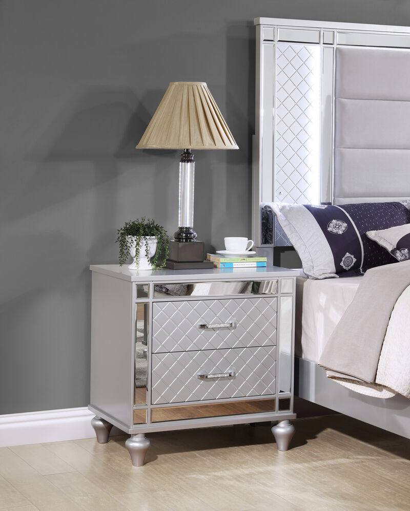 Livorno 2-Drawer 27 in. W Nightstand