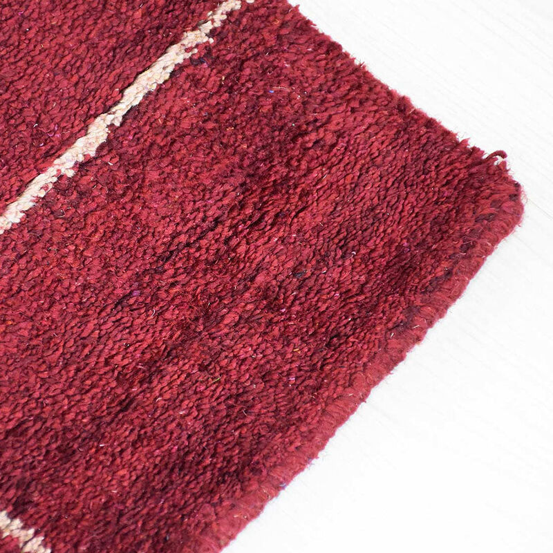 RUGSOTIC CARPETS HAND KNOTTED LOOM SILK ECO-FRIENDLY AREA RUGS  - Geometric Design, High Pile Thick Handmade Anti Skid Area Rugs for Living Room, Bed Room (LS1223) image number 3