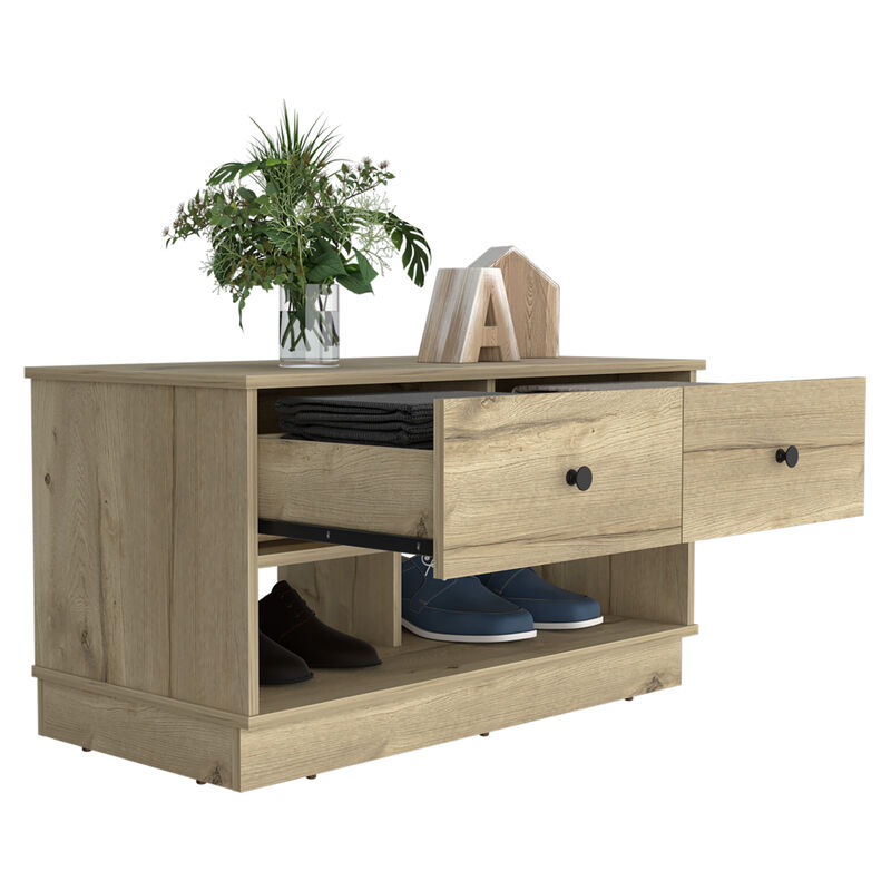 Uranus Storage Bench - Two Drawers image number 3