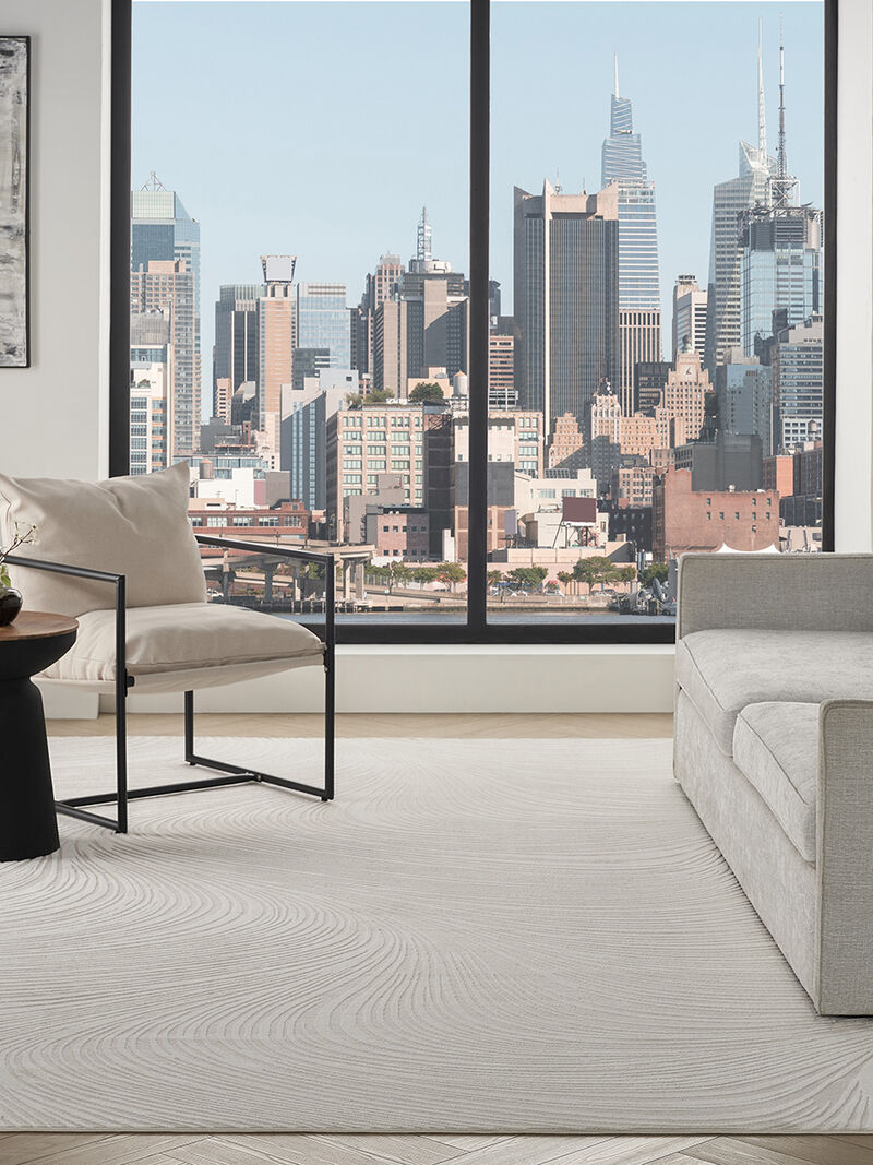 Central Park West CEP02 Ivory 7'10" x 9'10" Rug