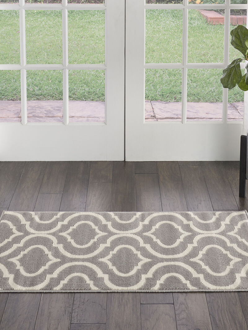 Jubilant JUB19 Gray 2'3" x 7'3" Rug