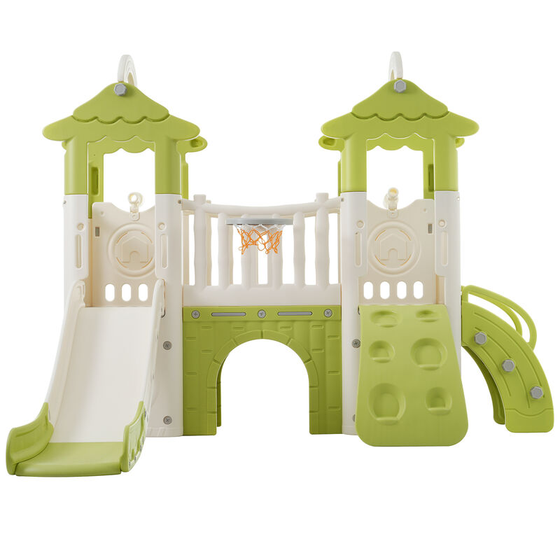 Merax Toddler Climber and Slide Set