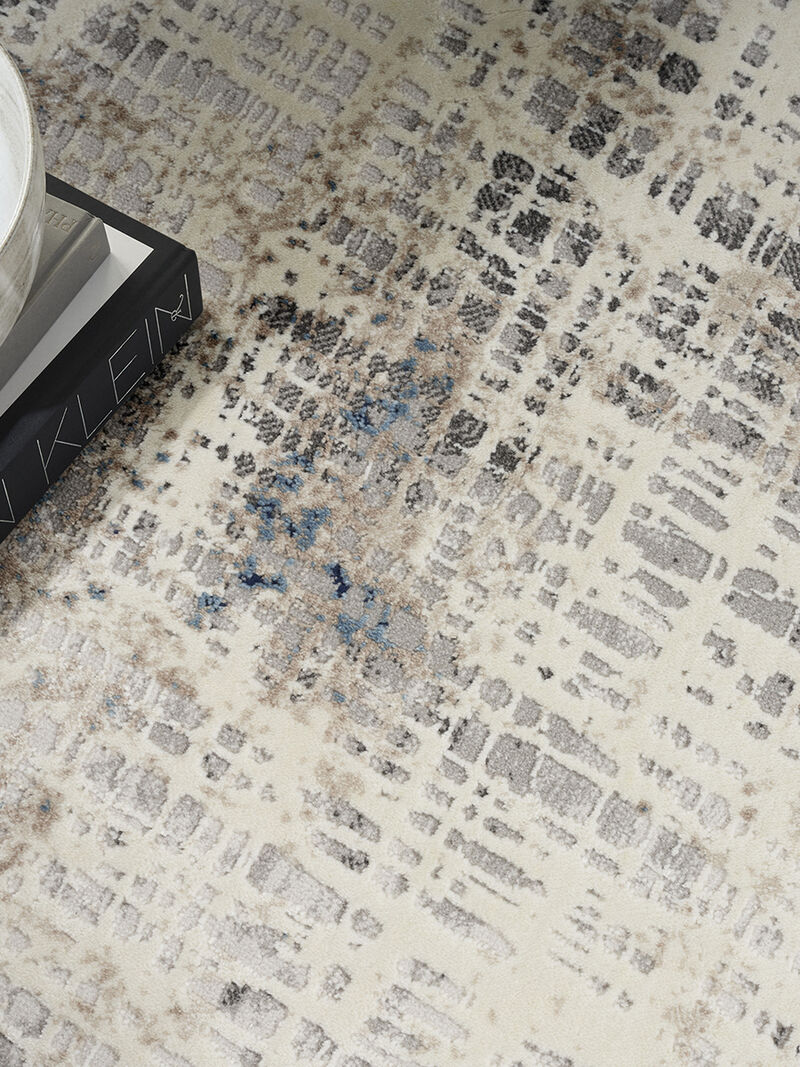 CK022 Infinity IFN01 Rust/Multicolor 2'2" x 7'6" Rug