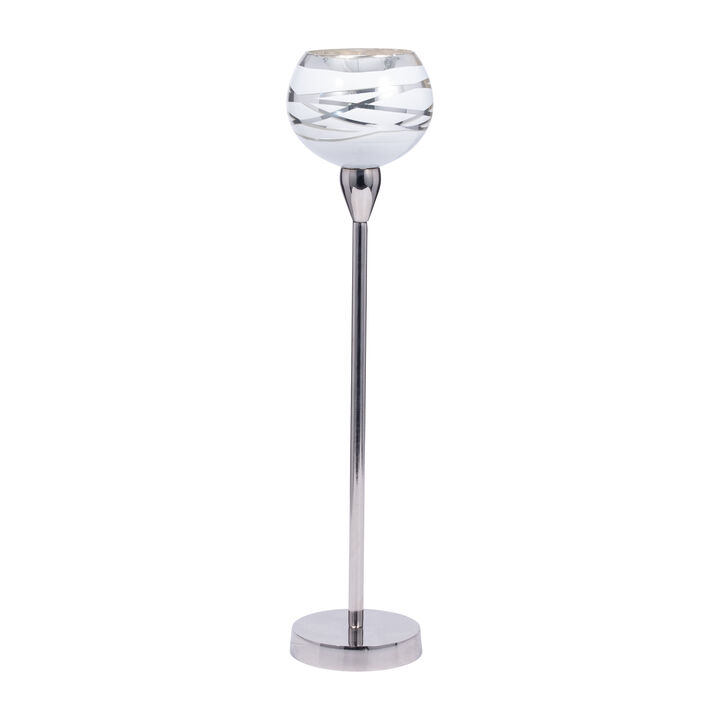 Glass Votive Holder W/ Stand