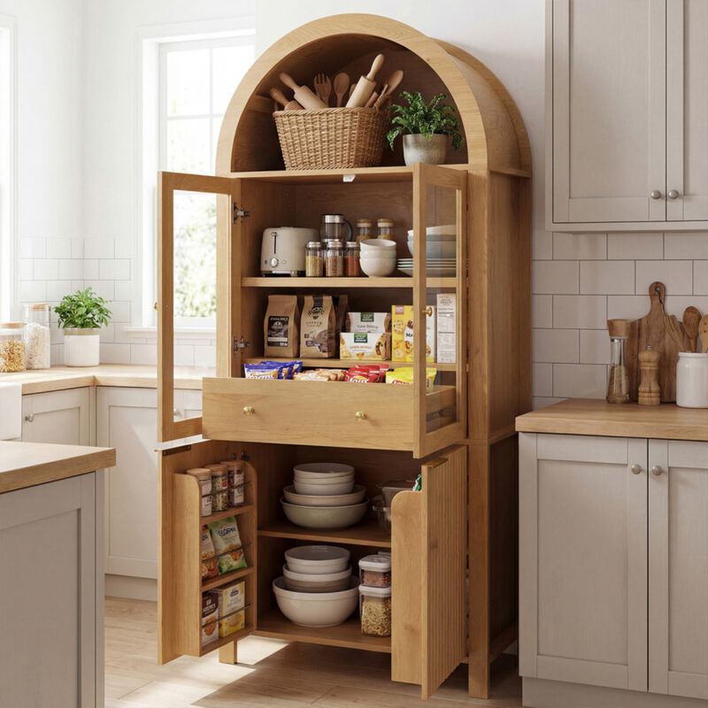 Sobkot Pantry Cabinet image number 2