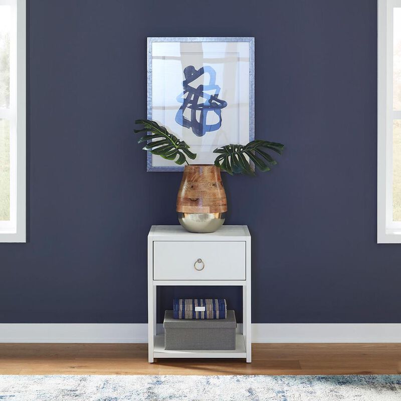 Liberty Furniture East End 1 Shelf Accent Table in Wirebrushed Denim image number 4
