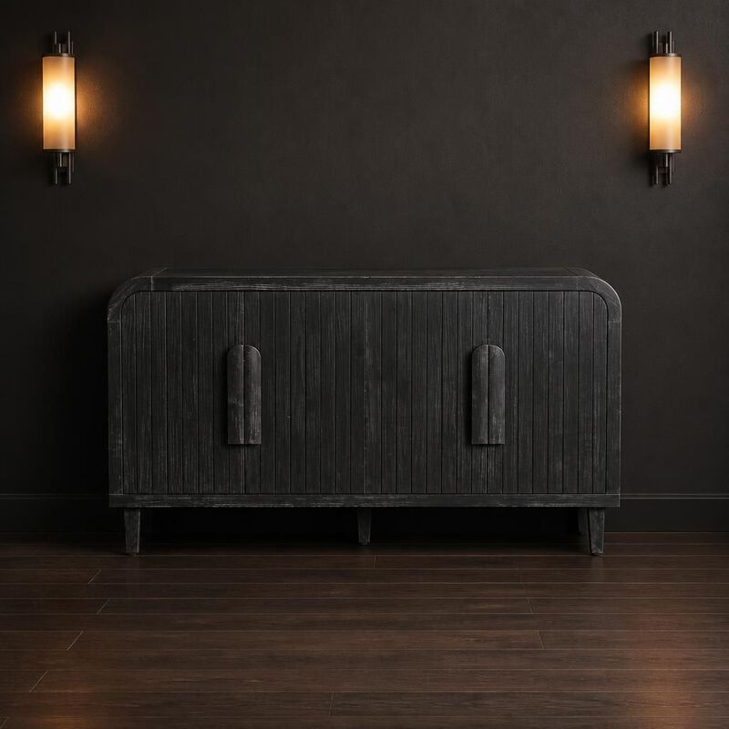 59" Curved Storage Sideboard image number 3