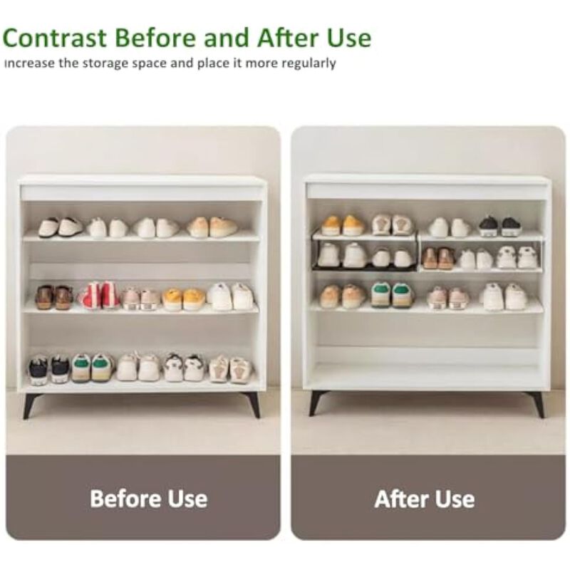 Shoe Storage Cabinet Adjustable Shelves Anis Keaar 1 Piece image number 3