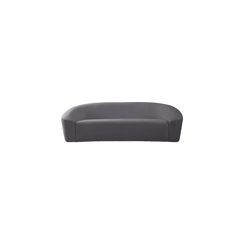 Meridian Furniture Riley Grey Velvet Sofa