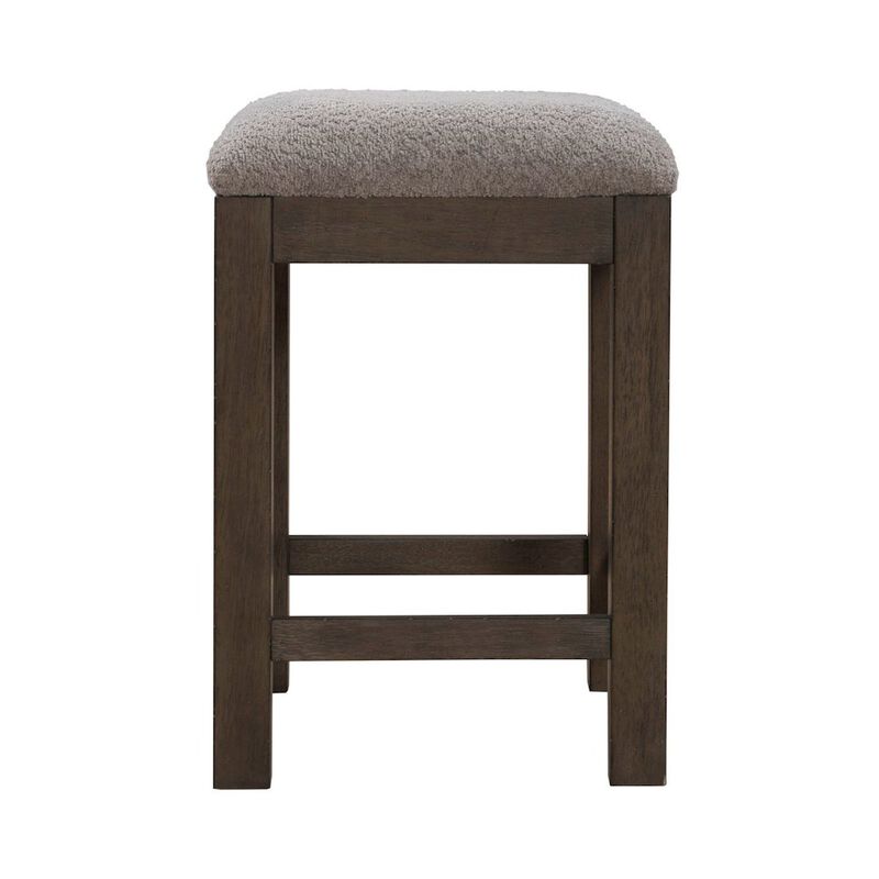 Liberty Furniture Cascade Falls Living Room Upholstered Console Stool - Satin Espresso image number 2