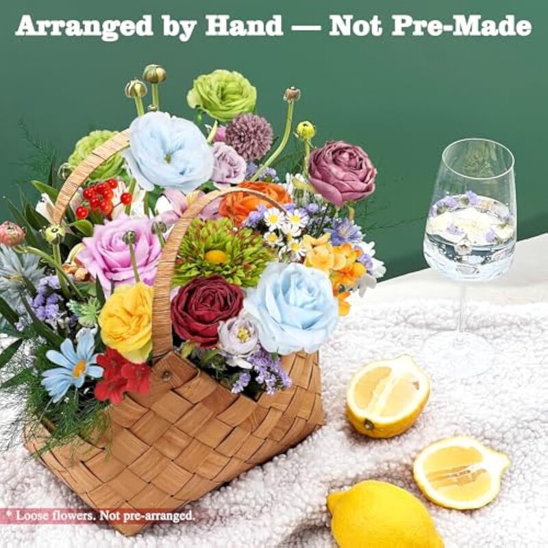 38 Piece Artificial Flowers Wedding Centerpiece Decor Combo image number 3