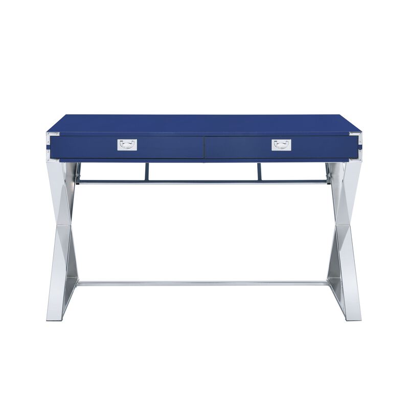 Estelle Desk in Glossy Blue