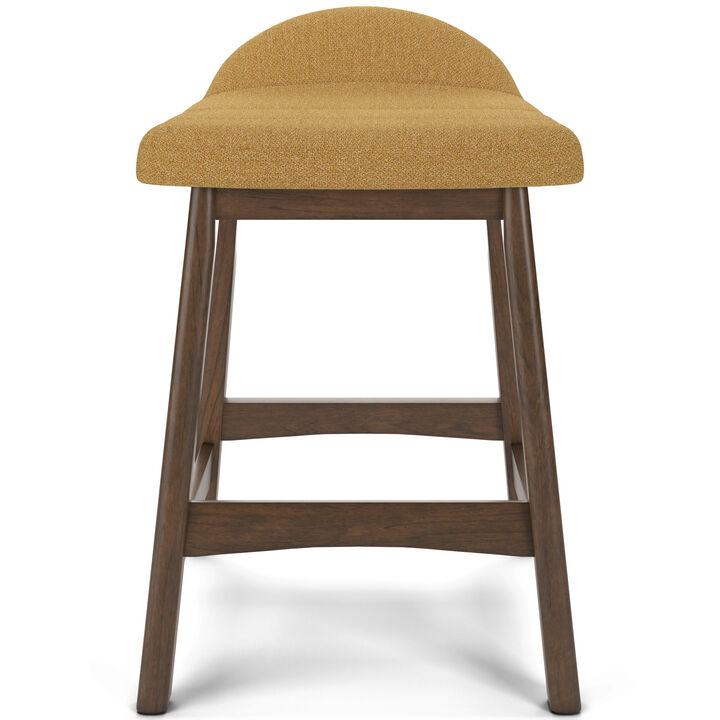 Lyncott Upholstered Counter Height Bar Stool