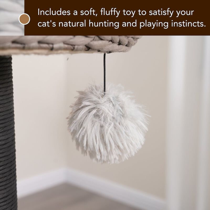 Petpals 50-in Tundra Cat Tree, Grey