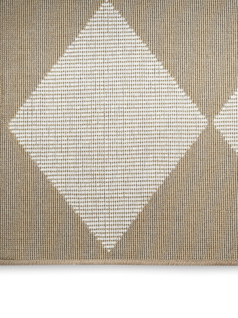 Washable Modern Jute MDJ01 Natural/Ivory 3'11" x 5'11" Rug