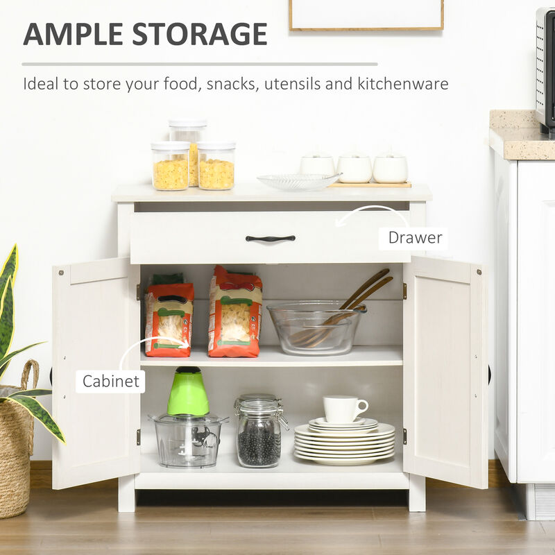 Mokna Farmhouse Sideboard Buffet Cabinet image number 2